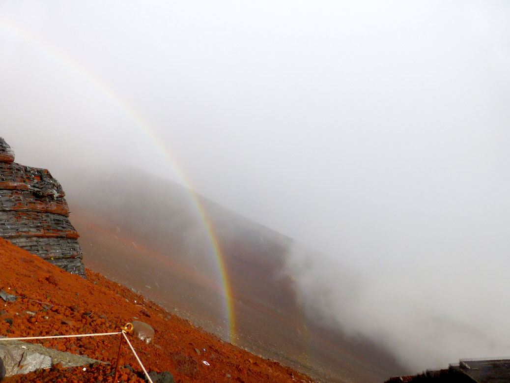 Mt Fuji Rainbow