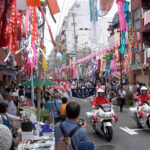 The start of the Shitamachi Tanabata Parade