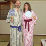 The complete ryokan experience includes yukata!