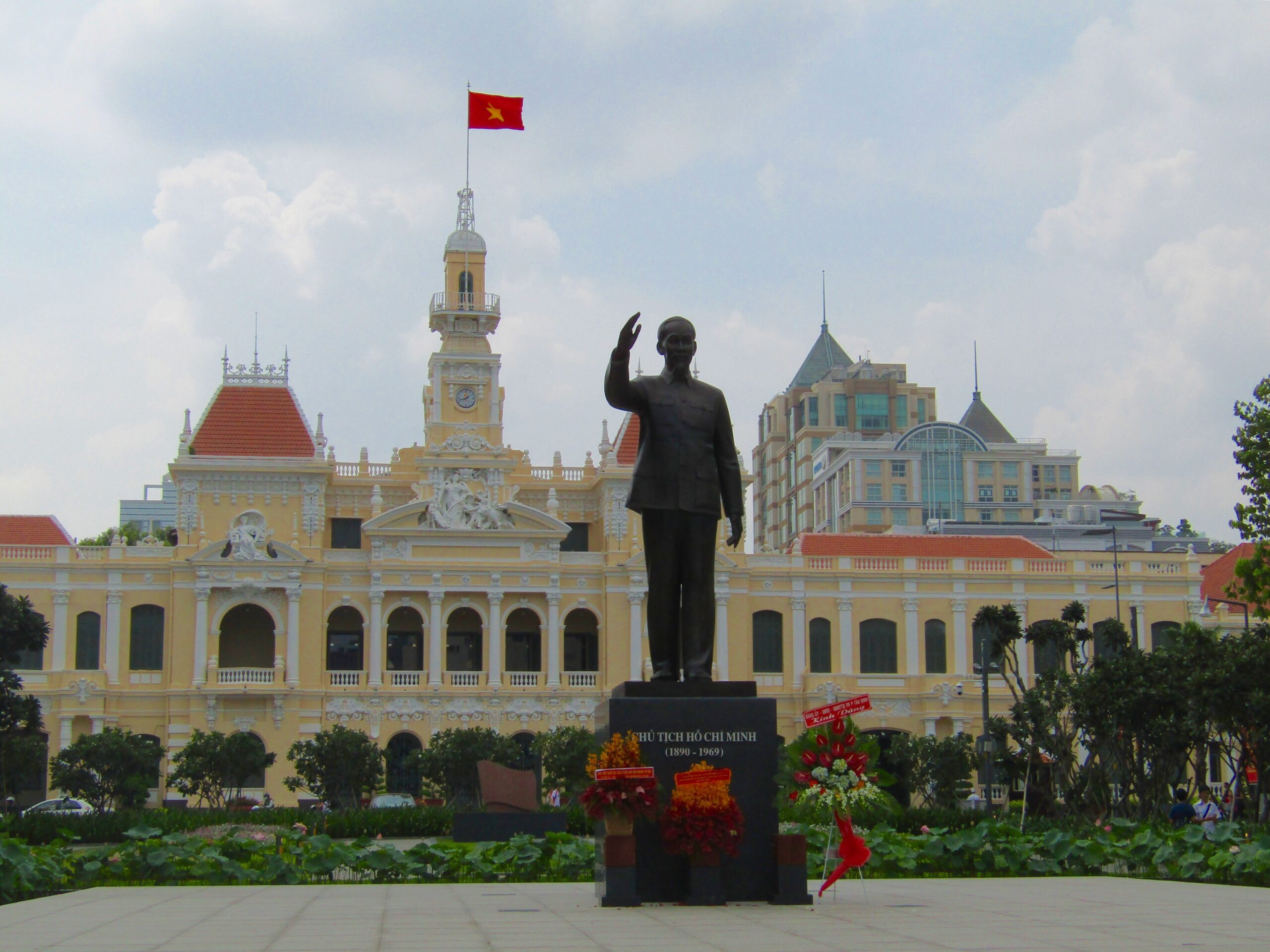 Ho Chi Minh Statue at Ho Chi Minh City People's Committee