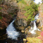 Ryuzu-no-Taki, or Dragon's Head Waterfall, is one of Nikko's most iconic landmarks. We saw the same photo we took in restaurants and our ryokan.