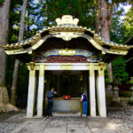 The temizuya pavilion (ceremonial hand washing) at Tōshō-gū Shrine