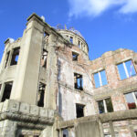 View from the south/southwest side of the Atomic Bomb Dome