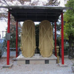 The large straw sandals are one of the big draws at Neno-gongen Temple