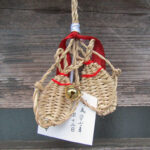 Even the charms (omamori) at Neno-gongen Temple are small straw sandals