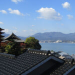 From a small park along the Uguisuhodo Nature Walk trail, we caught an amazing view of Toyokuni Shrine and its five-storied pagoda