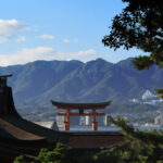 A final peek at the Great Torii as we headed back to the ferry