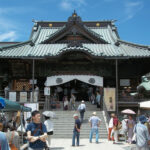 Kawagoe Naritasan Betsuin, a Buddhist temple that also hosts the monthly Kawagoe Shrine Sale