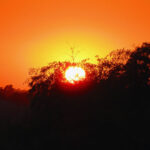 The impressive sunset at Pre Rup.