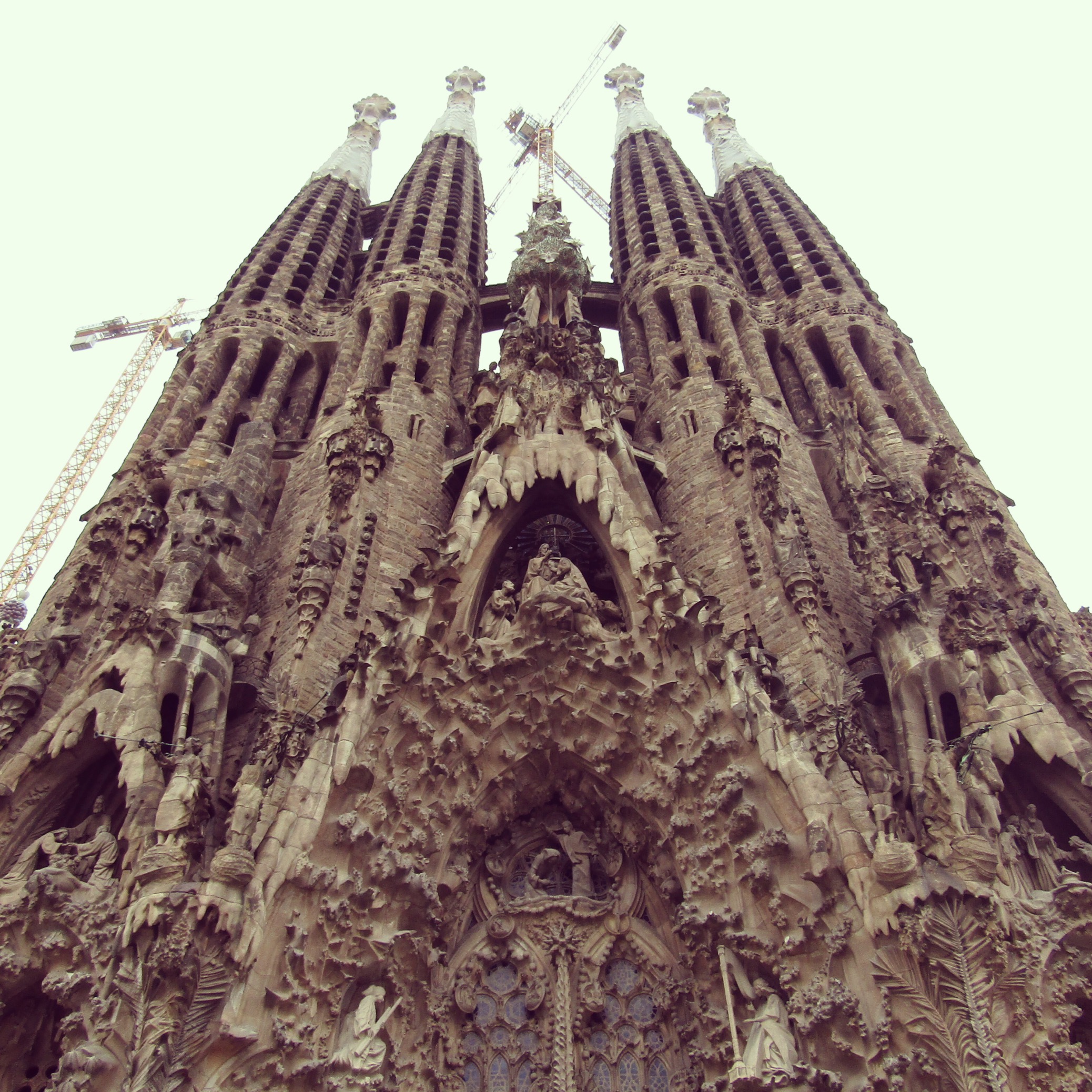 La Sagrada Familia in Barcelona.