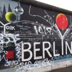 Mural at East Side Gallery in Berlin.