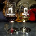 In Sandeman's tasting room, we received a generous sample of their white port and reserve tawny port.