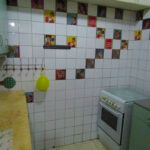 The kitchen in House 2