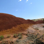 The boardwalk around the Painted Cove Trail offers close-up views of the various layers.