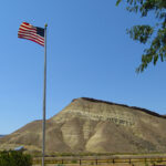 View from the Painted Hills Ranger Station.