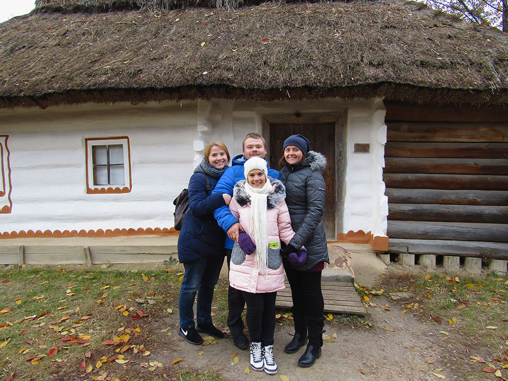 Pirogovo Open Air Museum in Ukraine