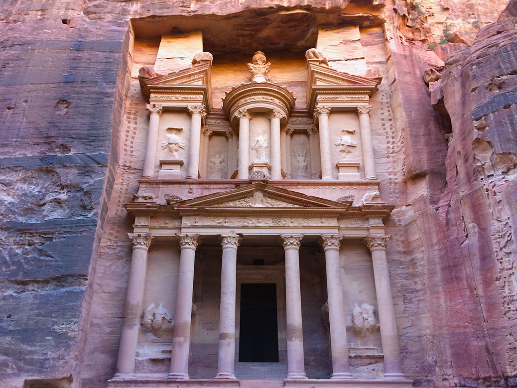 The Treasury is Petra's most iconic building. Thanks to a restoration project in the 1960s, it's also one of the best examples of Petra's prime.