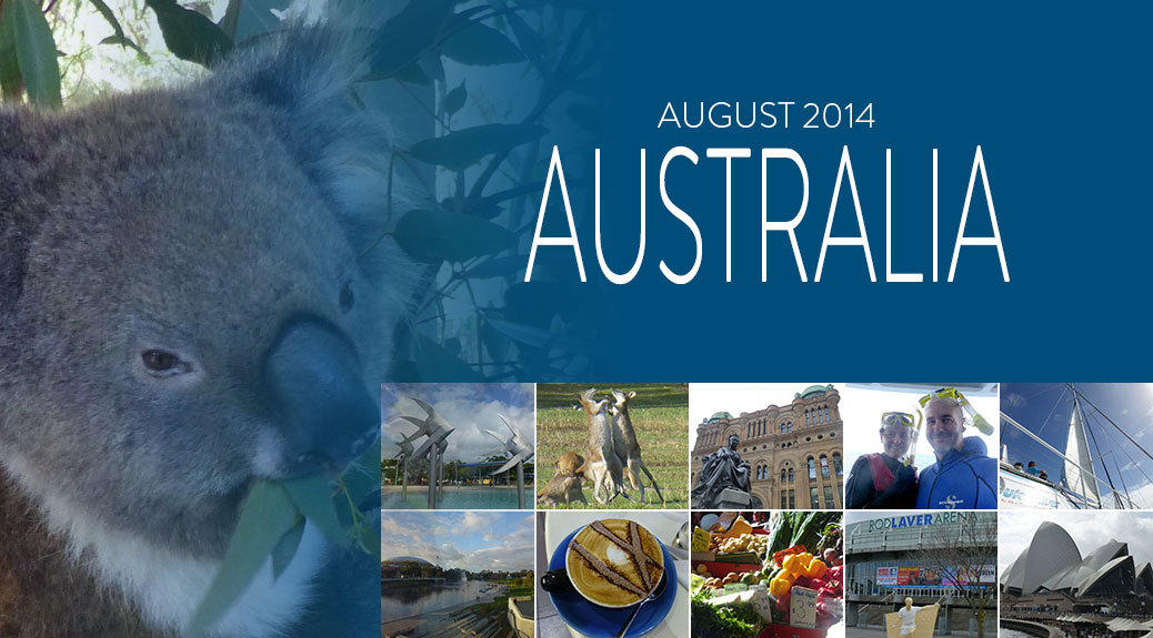 Posts about our August 2014 trip to Australia